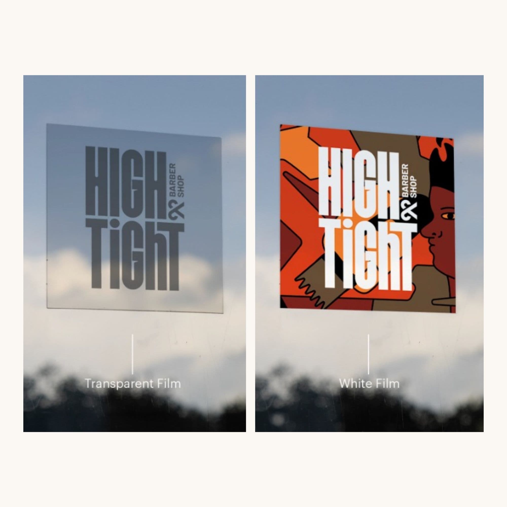 Transparent Film Sticker